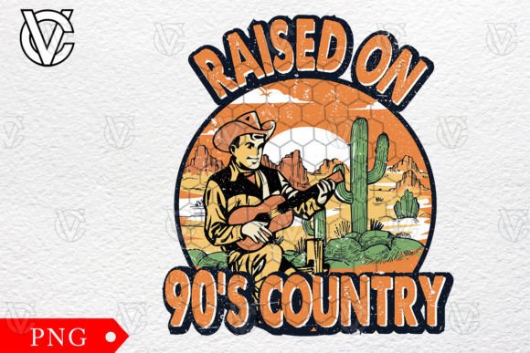 Raised on 90s Country Cowboy Western