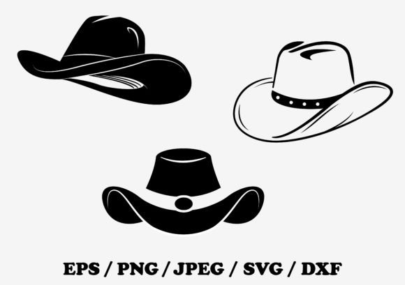 Vintage Western Cowboy Hats Silhouettes Review