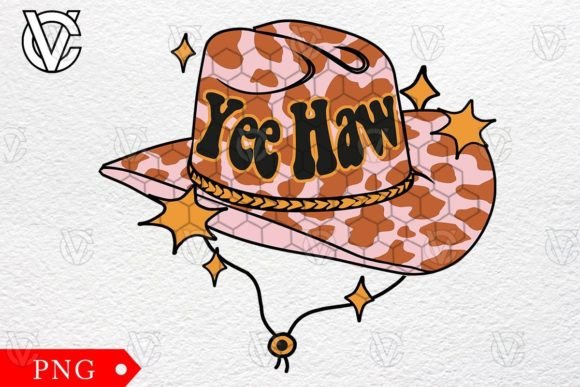 Yee Haw Cowboy Sublimation Png